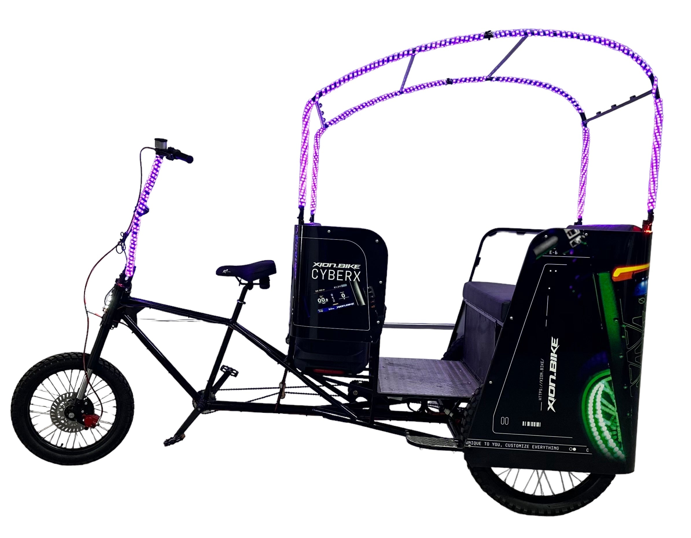 Electric Six Seater Pedicab