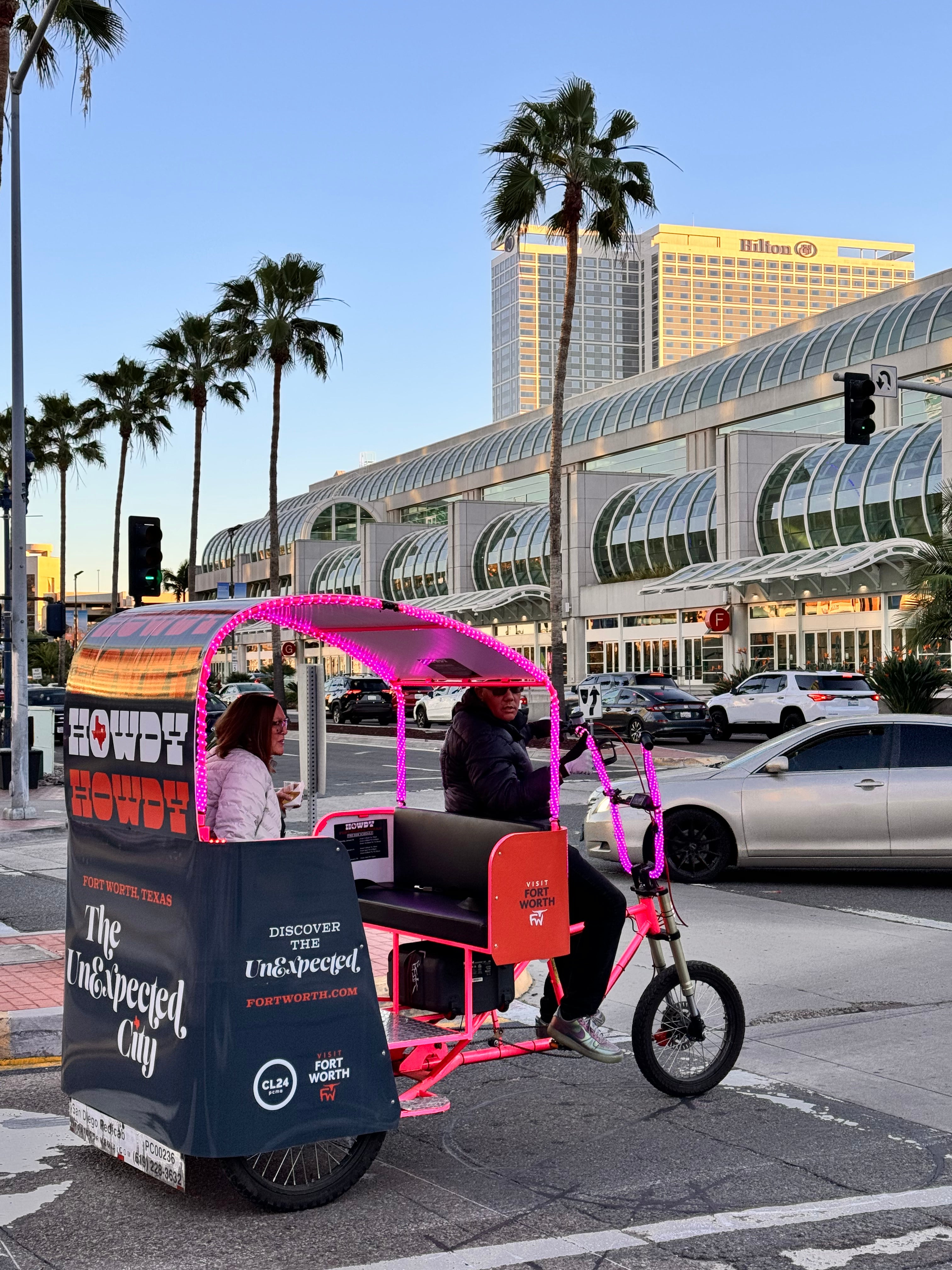 Electric Six-Seater Pedicab