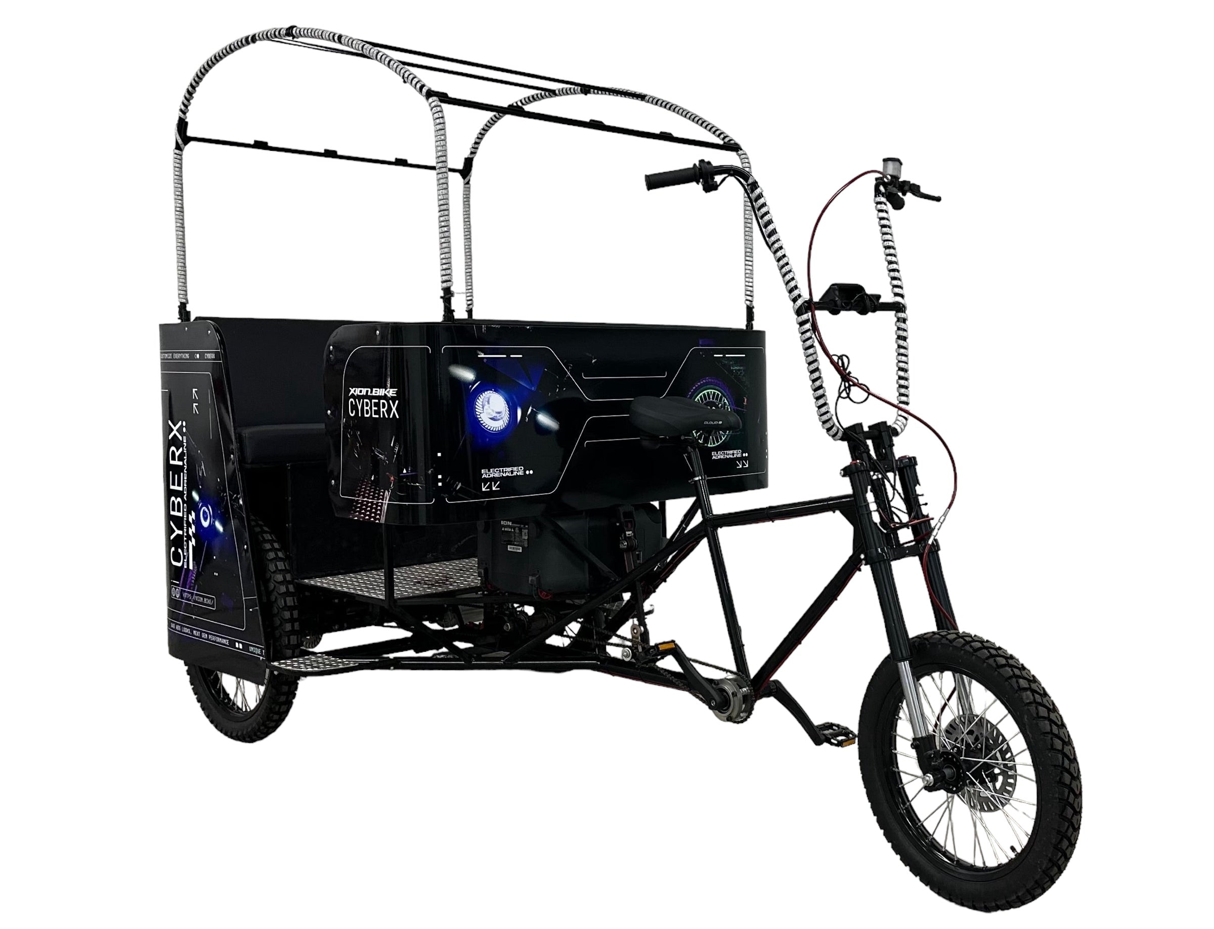 Electric Six-Seater Pedicab