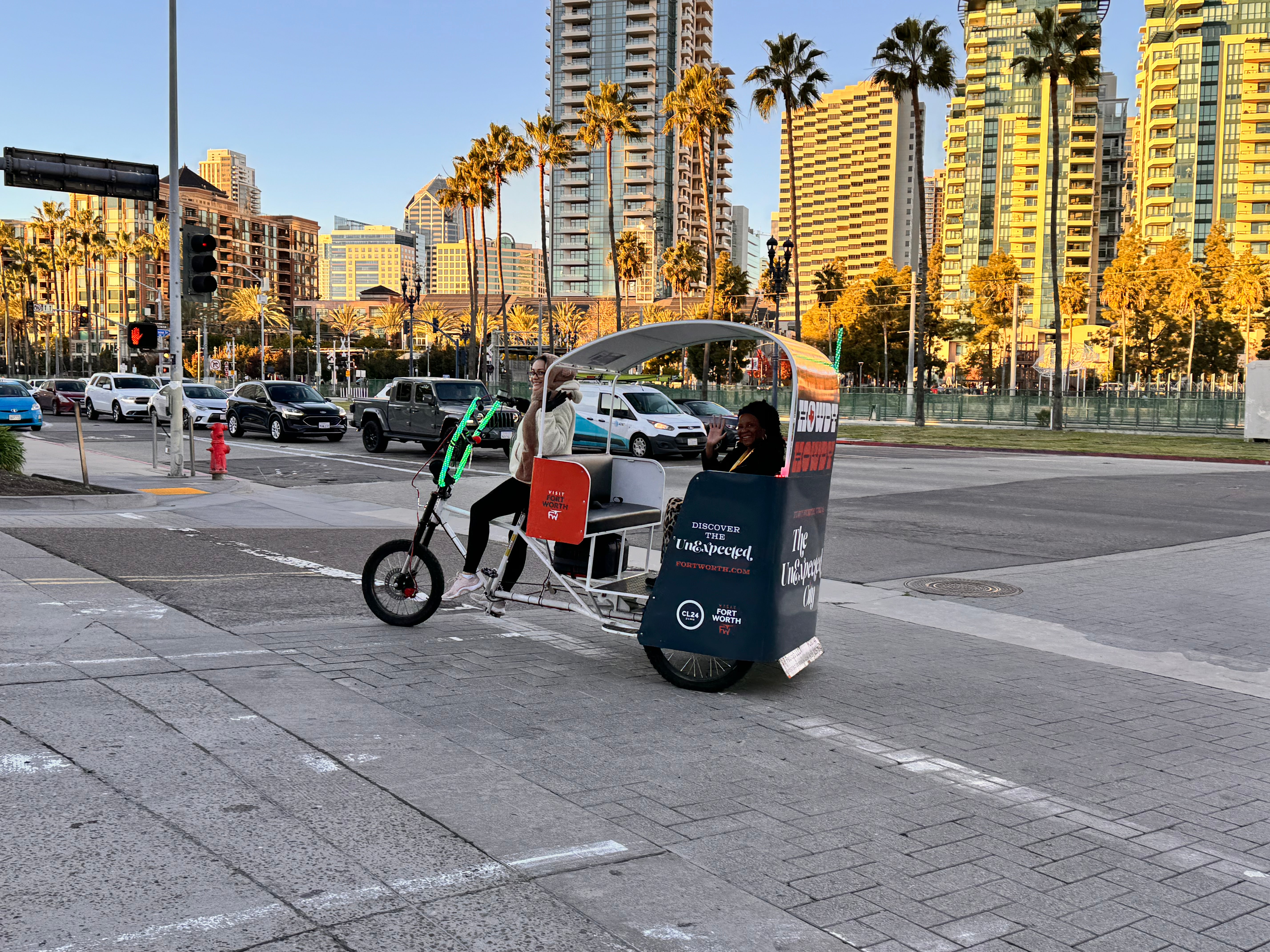 Electric Six-Seater Pedicab