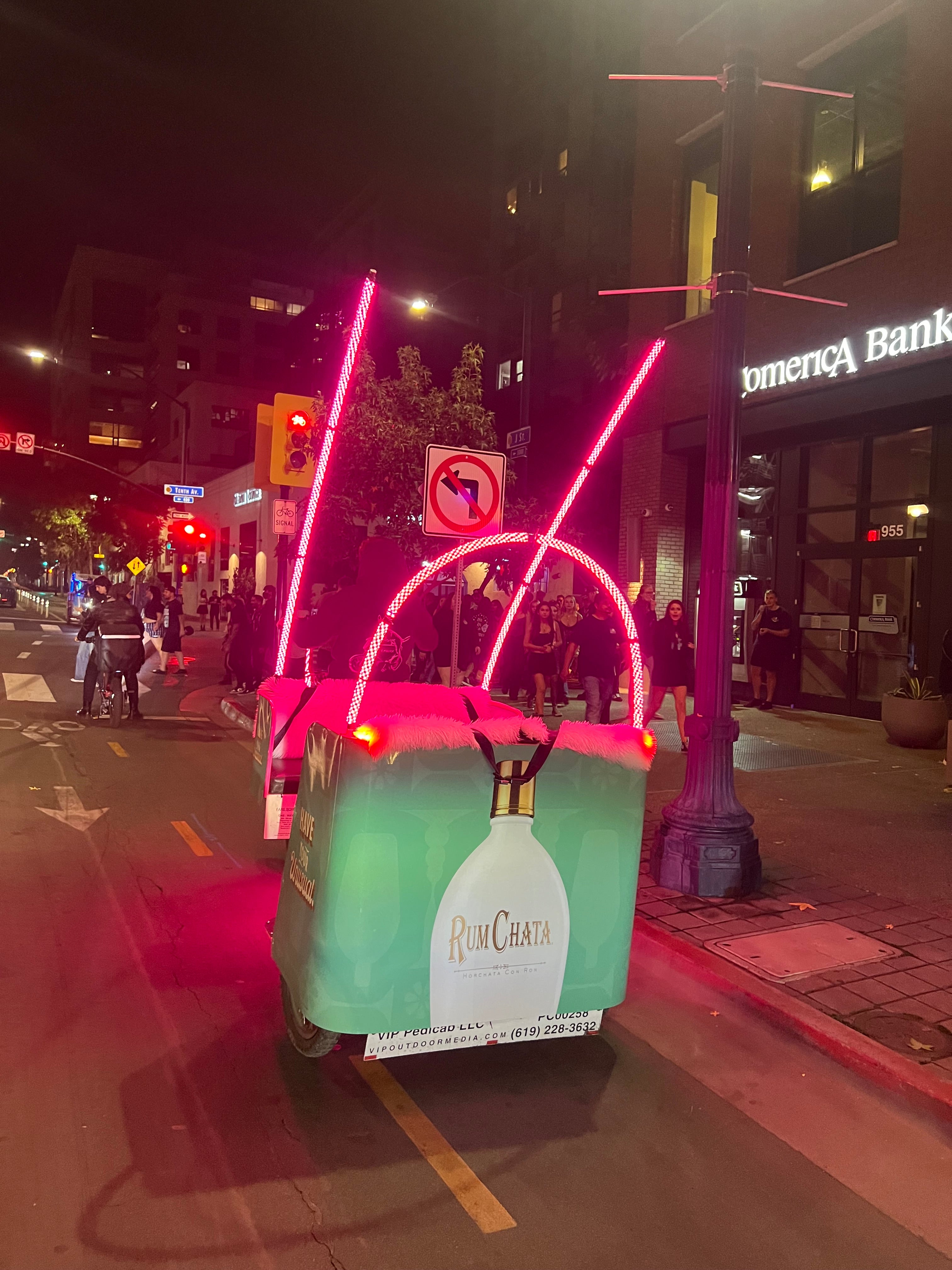 Electric Six-Seater Pedicab